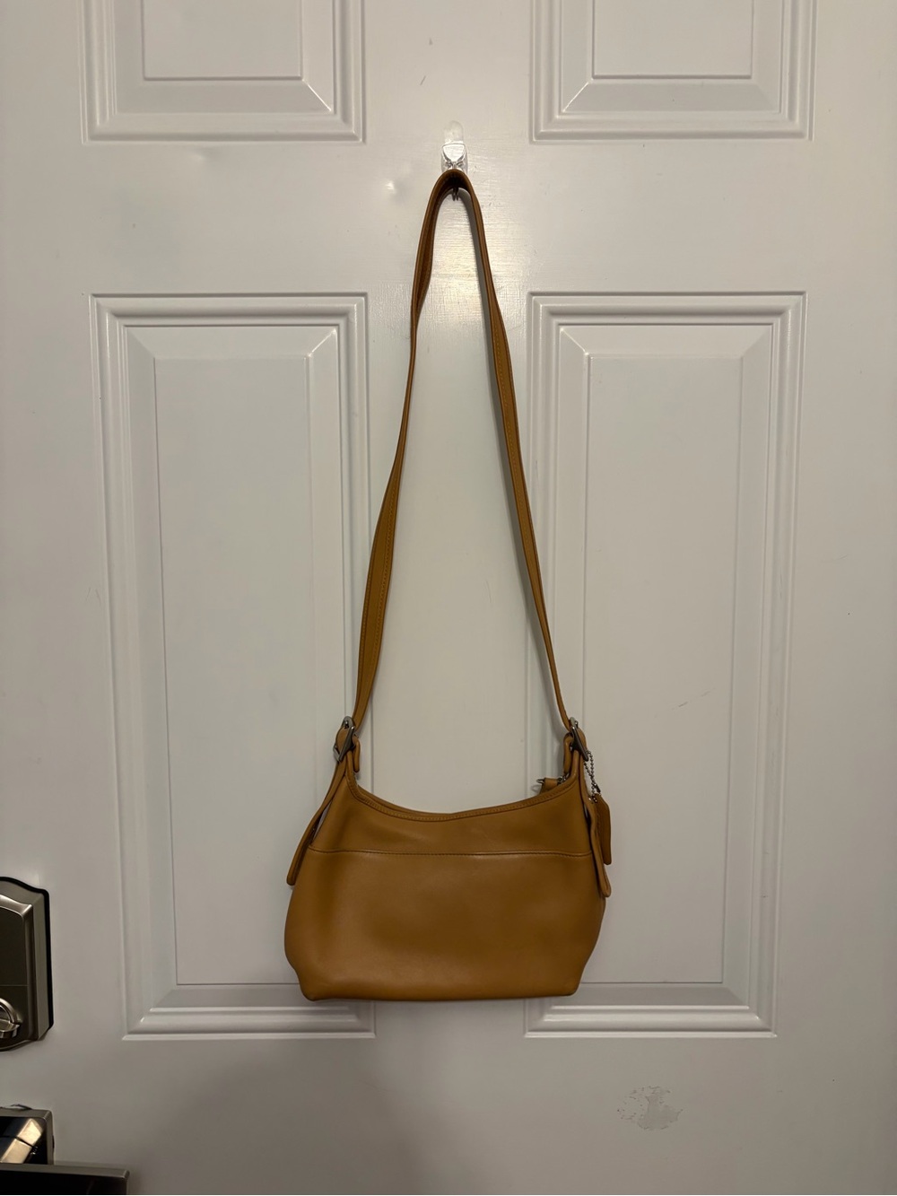 Coach Camel Tan Leather Shoulder Bag